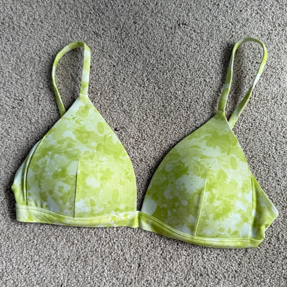 Lululemon Athletica Lime Bikini Top